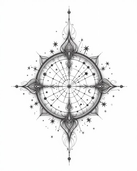 celestial constellations guiding journey