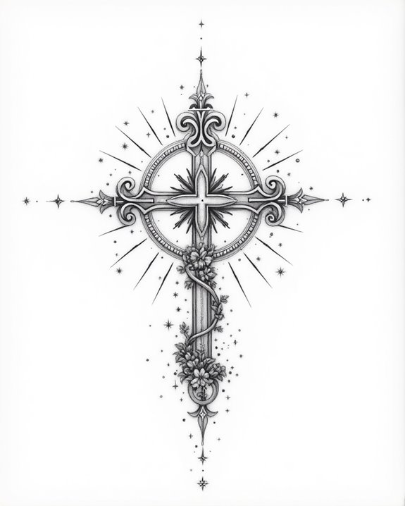 celestial cross stars harmony
