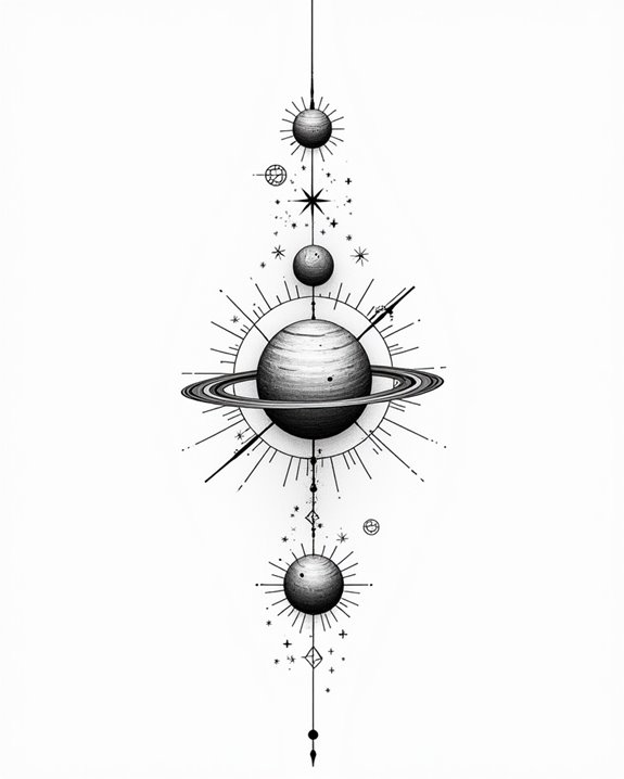 celestial guiding constellation symbols