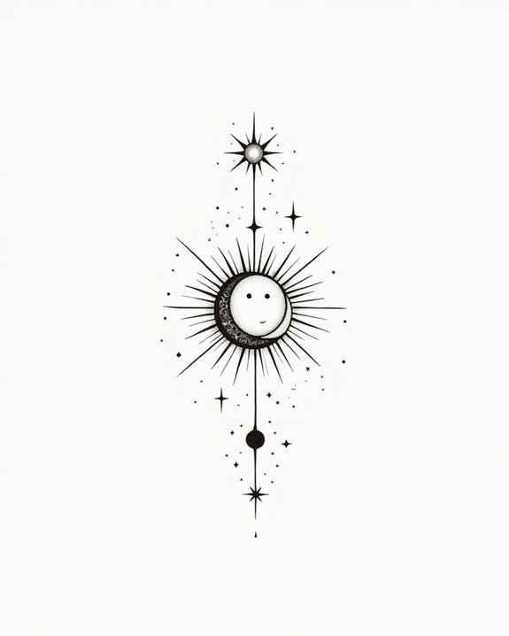 celestial harmony minimalist design