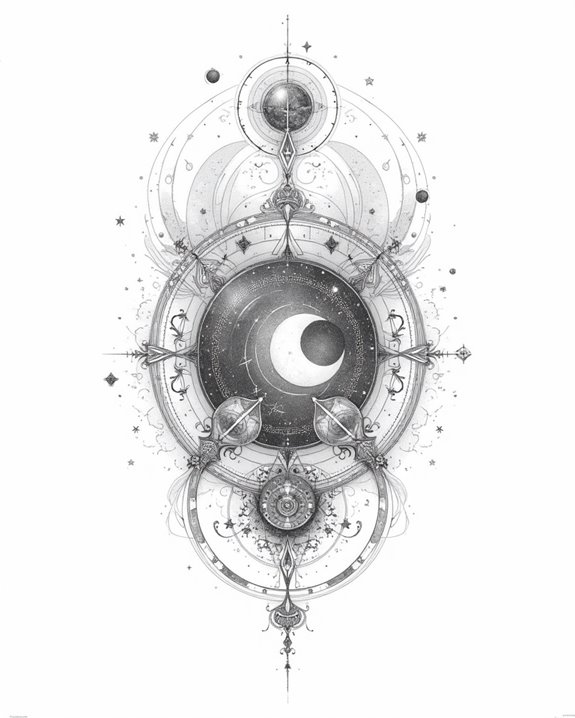 celestial intricate cosmic artwork
