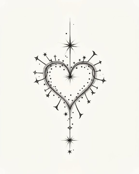 celestial love connection symbol