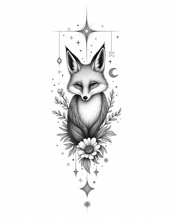 celestial pet tattoo art