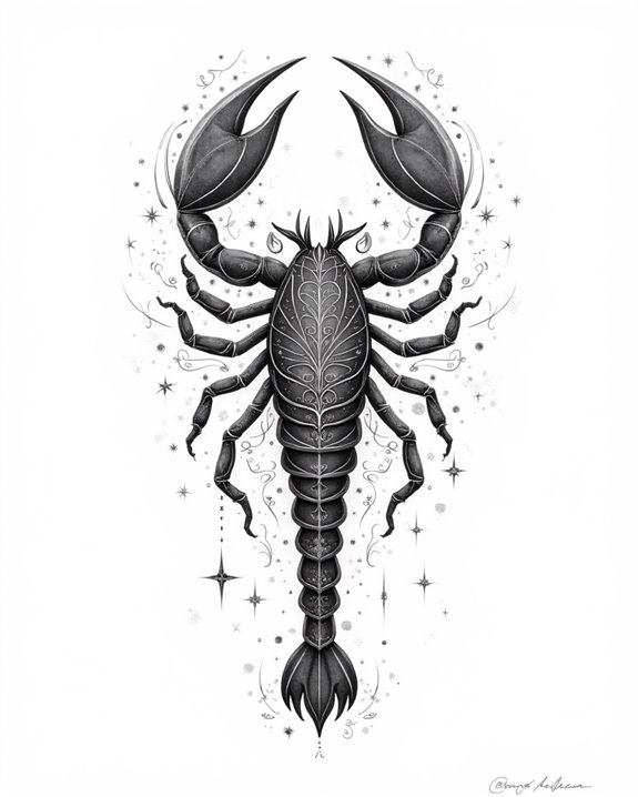 celestial scorpio stinger beauty