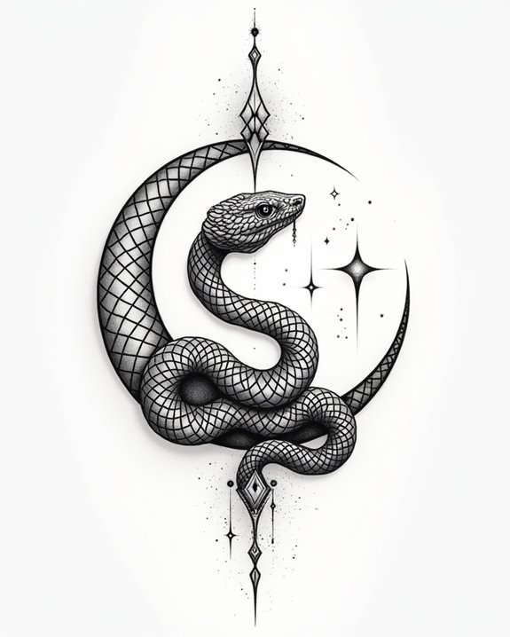 celestial serpent transformation symbolism