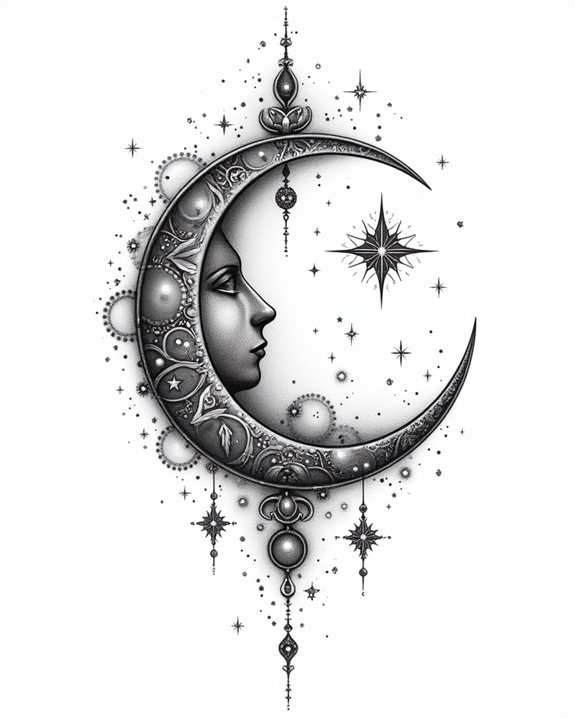 celestial sparkling night wonders