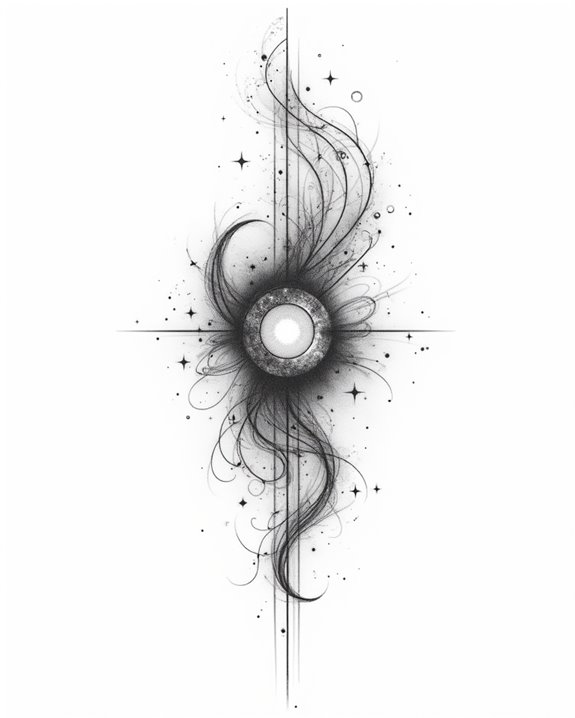 celestial swirling cosmic artistry