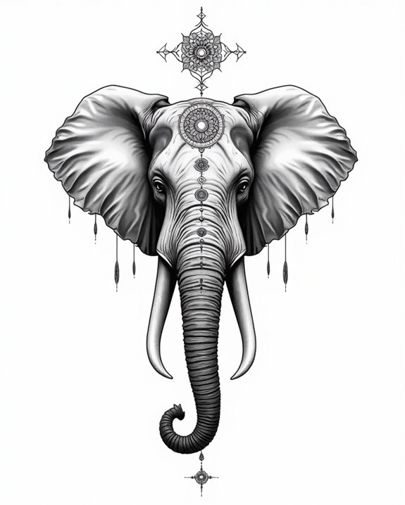 chakra elephant spiritual symbol