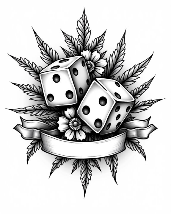 classic lucky heart tattoos