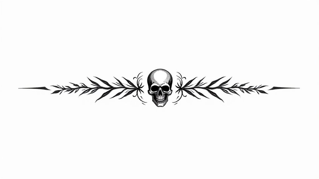 classic skull tattoo designs