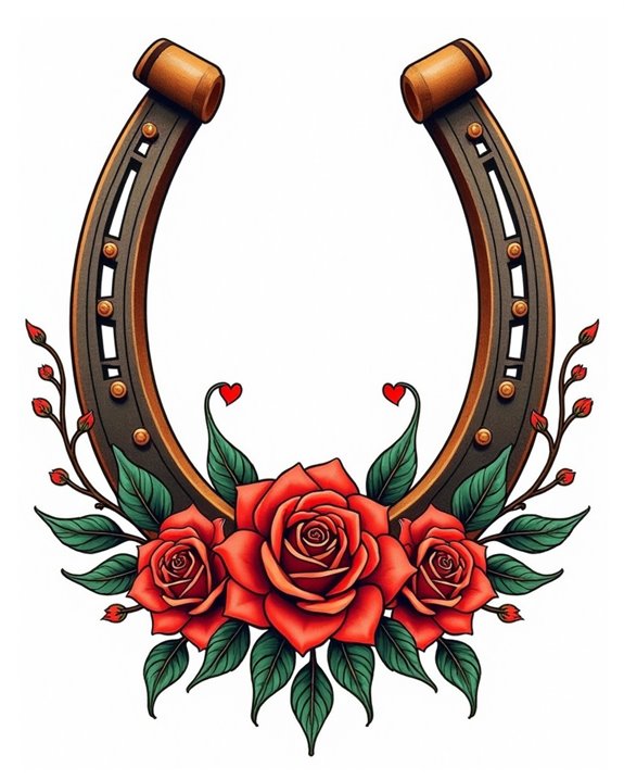 colorful floral lucky charm