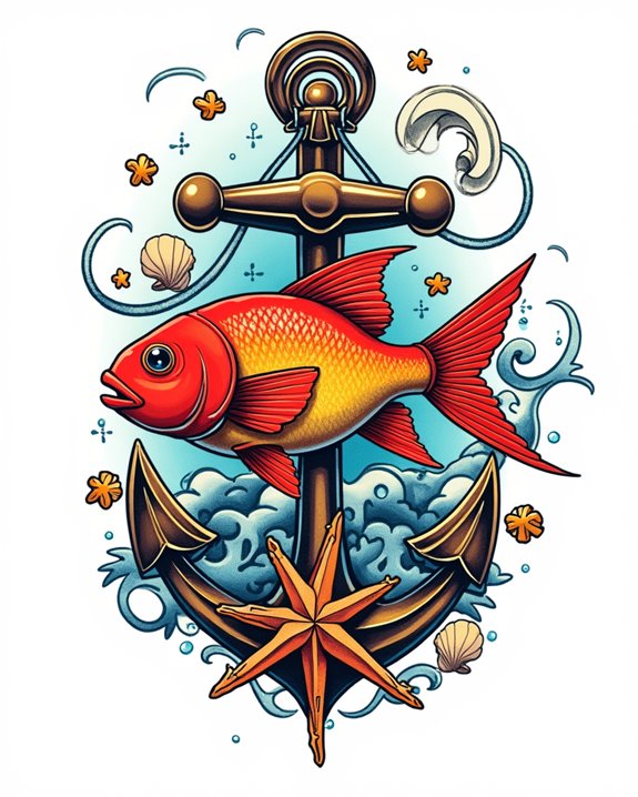 colorful ocean inspired artwork
