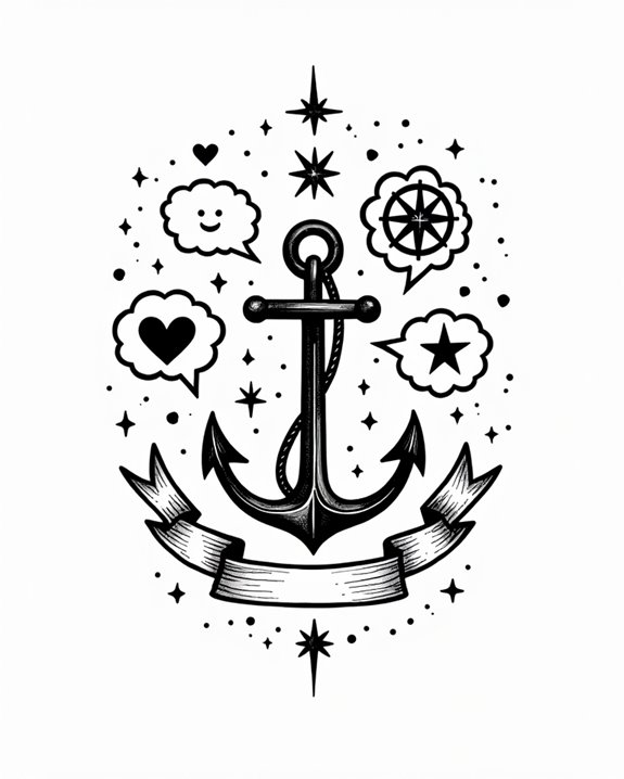 comic love playful energetic tattoos