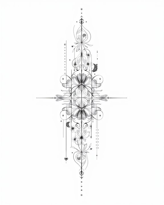 contemporary digital style tattoos