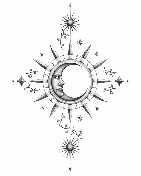 cosmic cycles tattoo art