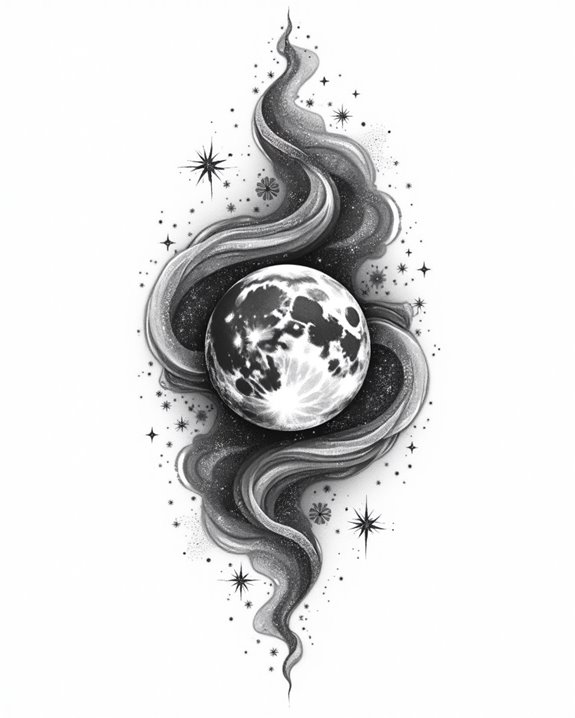 cosmic moon galaxy fusion