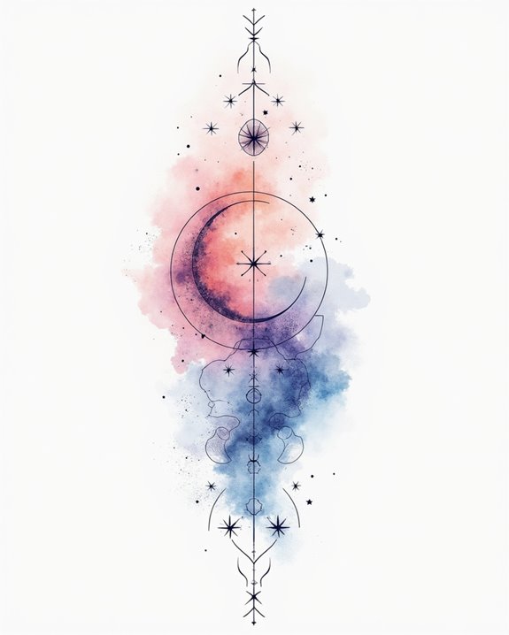 cosmic night sky art