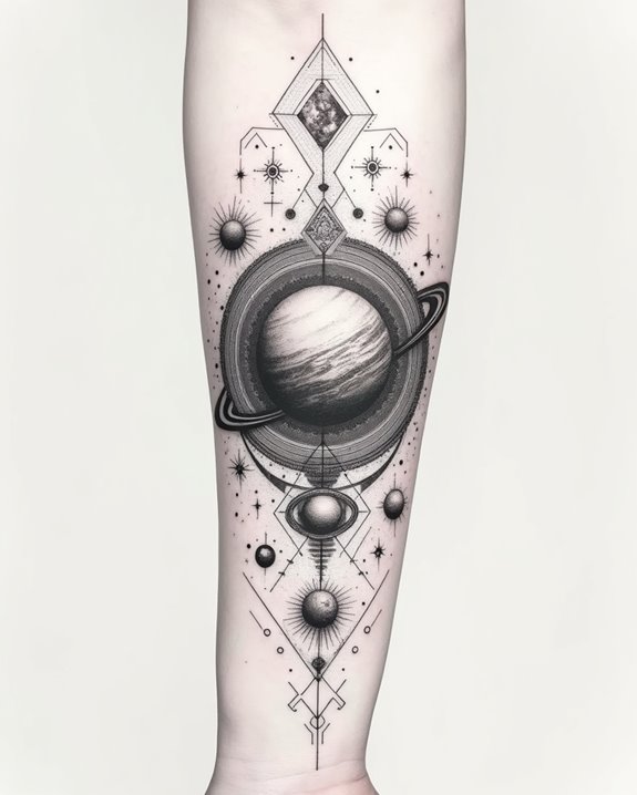 cosmic planets create harmony