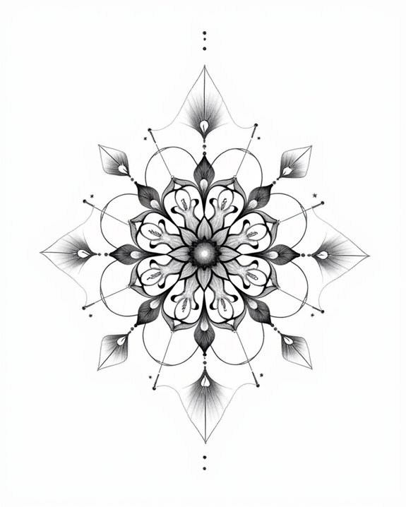 cosmic symbols evoke mystique