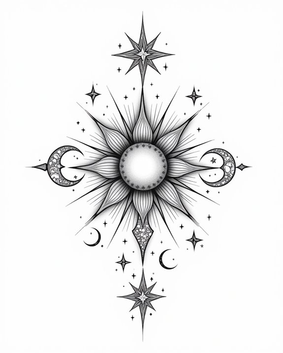 cosmic symbols inspire wonder