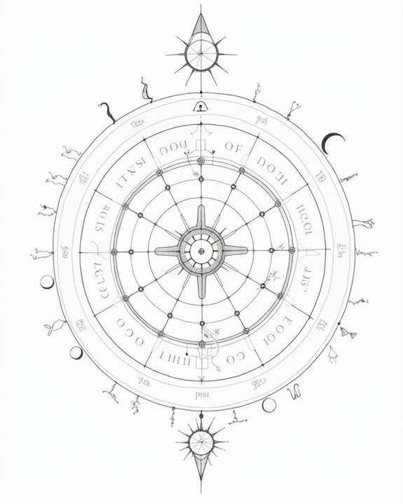 cosmic timekeeping body art
