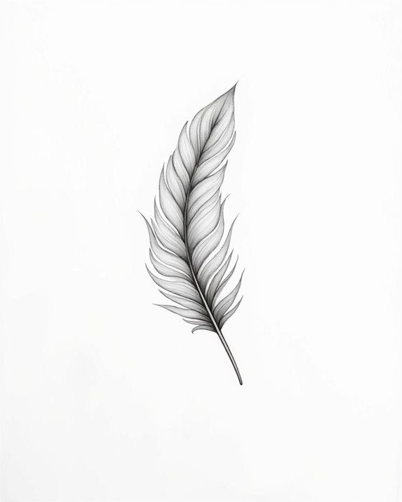 delicate airy minimalist tattoo