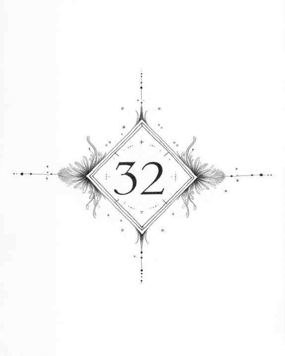 delicate birthdate dotwork