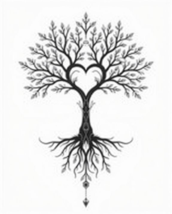 delicate interconnected growth symbolism