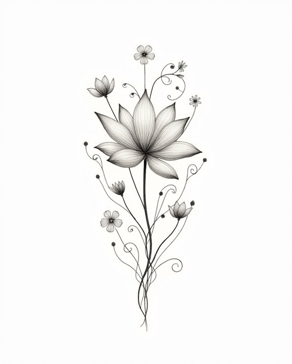 delicate lotus symbolism elegance