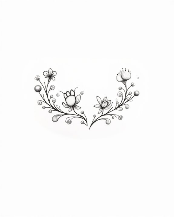 delicate nature inspired animal footprints