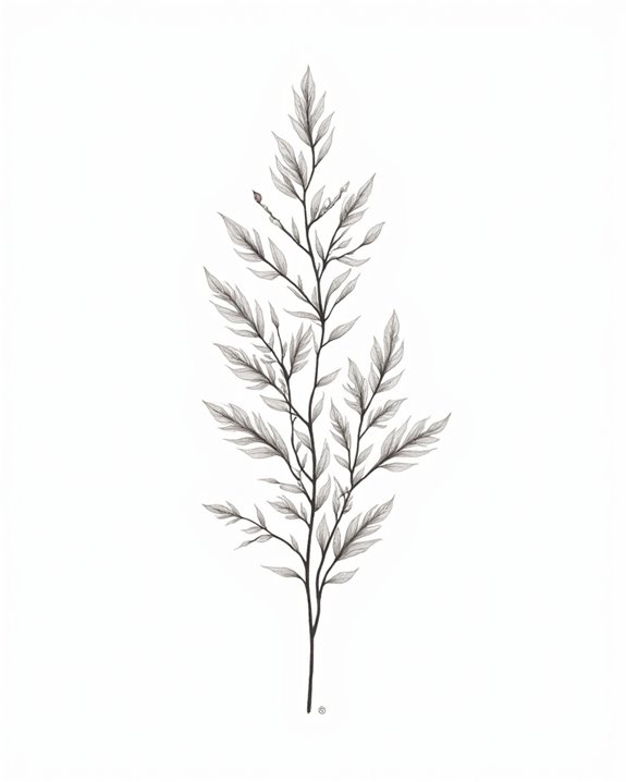 delicate nature inspired tattoo designs