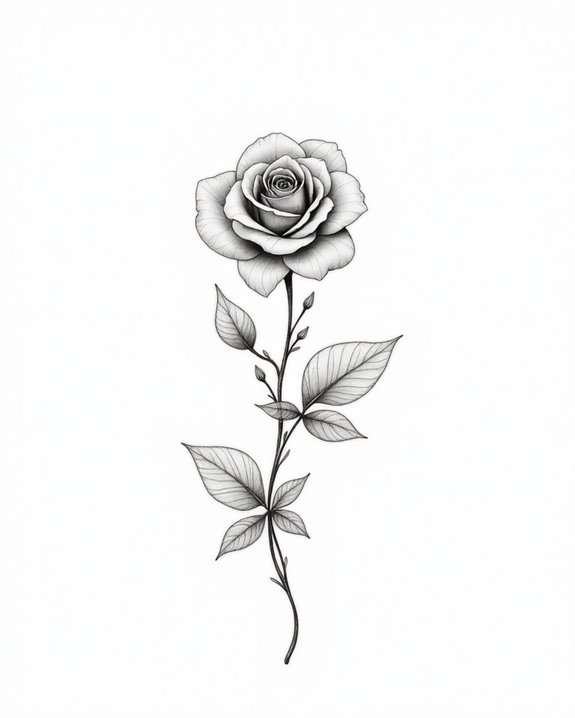 delicate romantic minimalist design