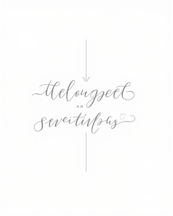 delicate script wrist tattoo