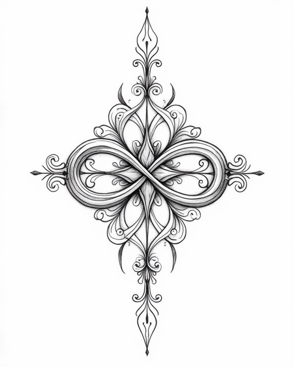 delicate symmetric spiritual artwork