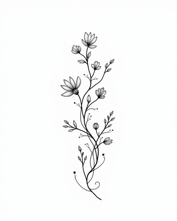delicate tattoos of resilience