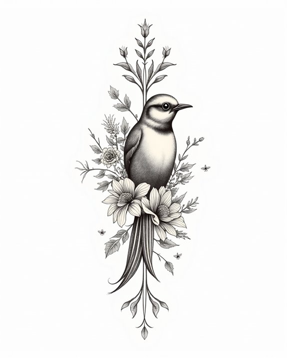 delicate wildlife migration art