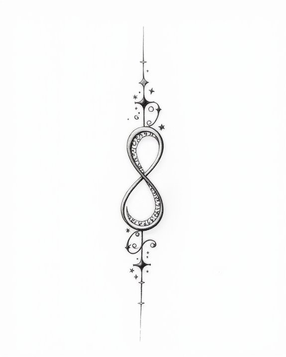 discreet minimalist eternity loop