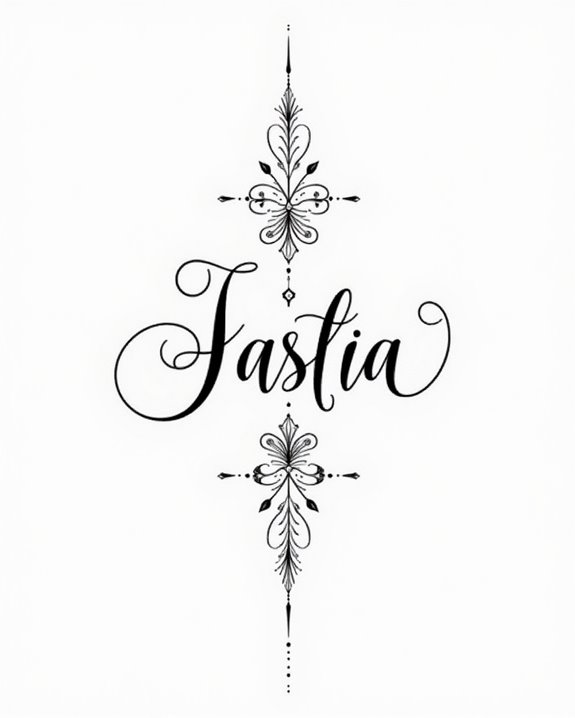 dot work enhances delicate letterings