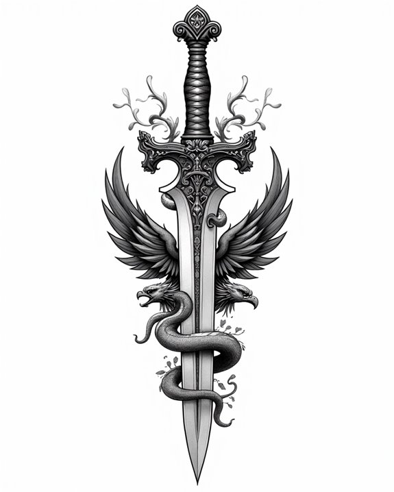 dragon themed mythic dagger