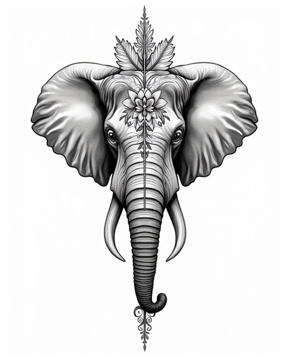 dreamlike surrealist elephant symbolism