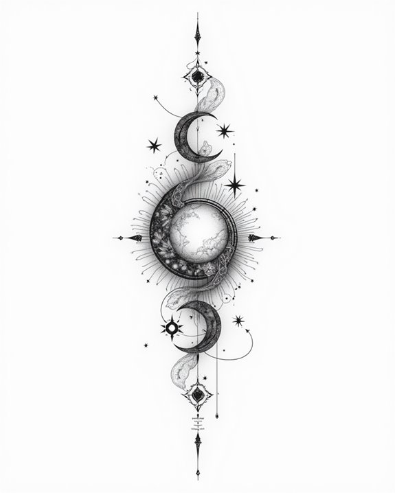 dreamy cosmic celestial artistry