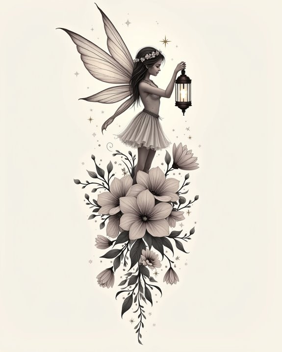 dreamy fairy with hope