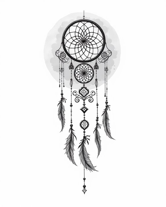 dreamy sky cloud motifs