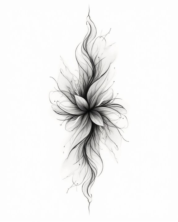dynamic ink splash art