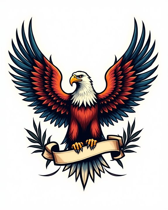eagle and rose symbolism