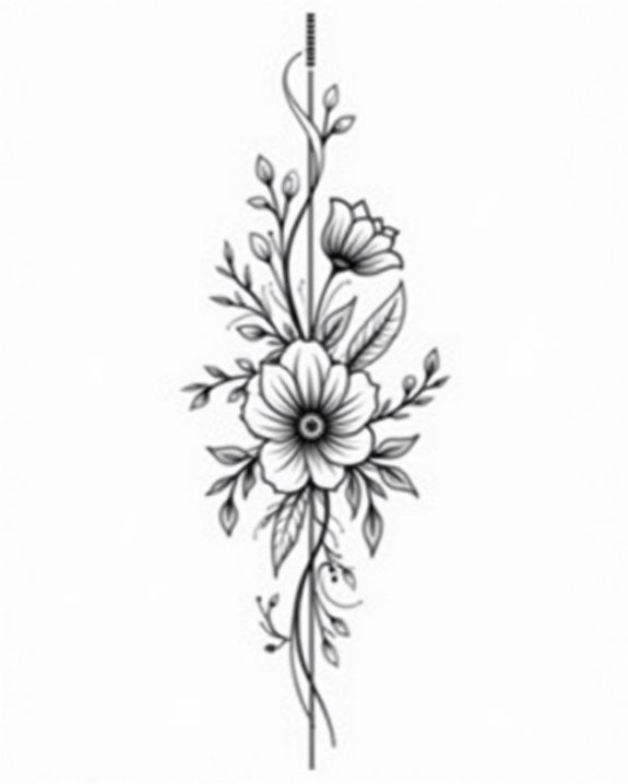 elegant animal line artwork
