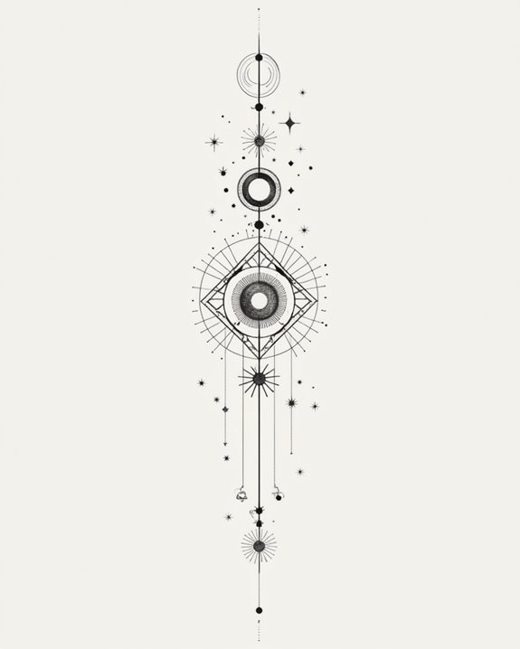 elegant astrological tattoo choices