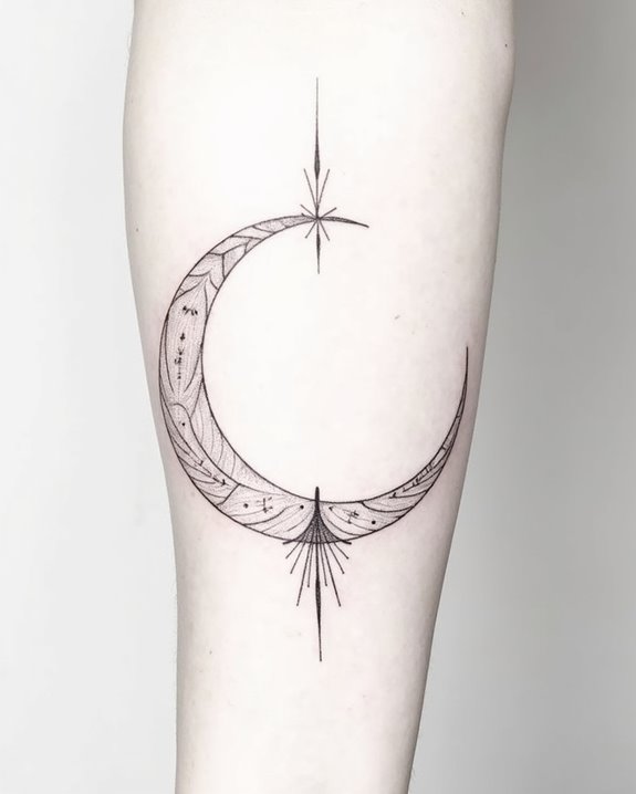 elegant celestial minimalist design