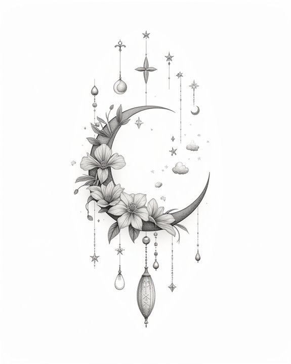 elegant celestial zodiac symbols