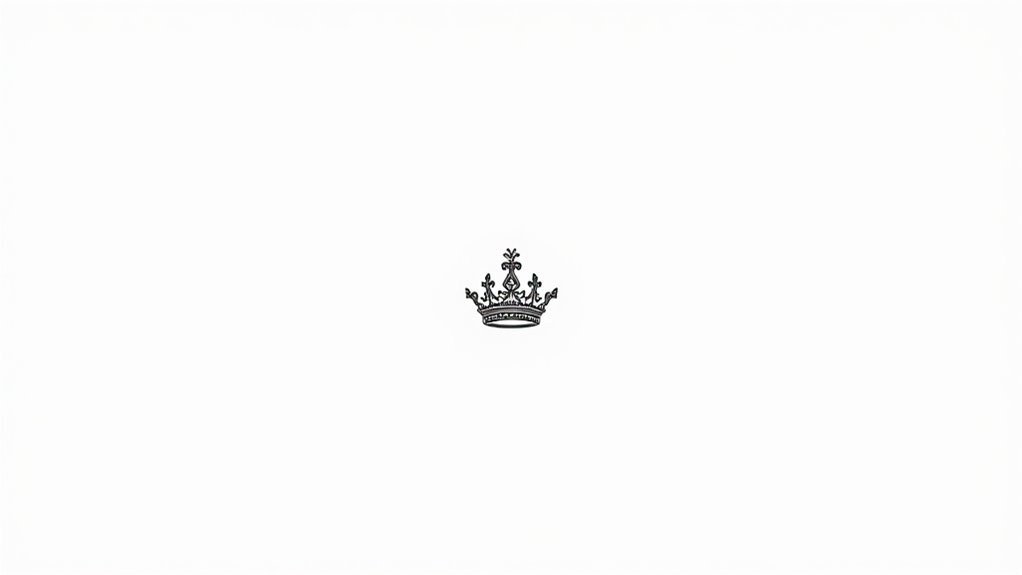 elegant crowns for tattoo inspiration